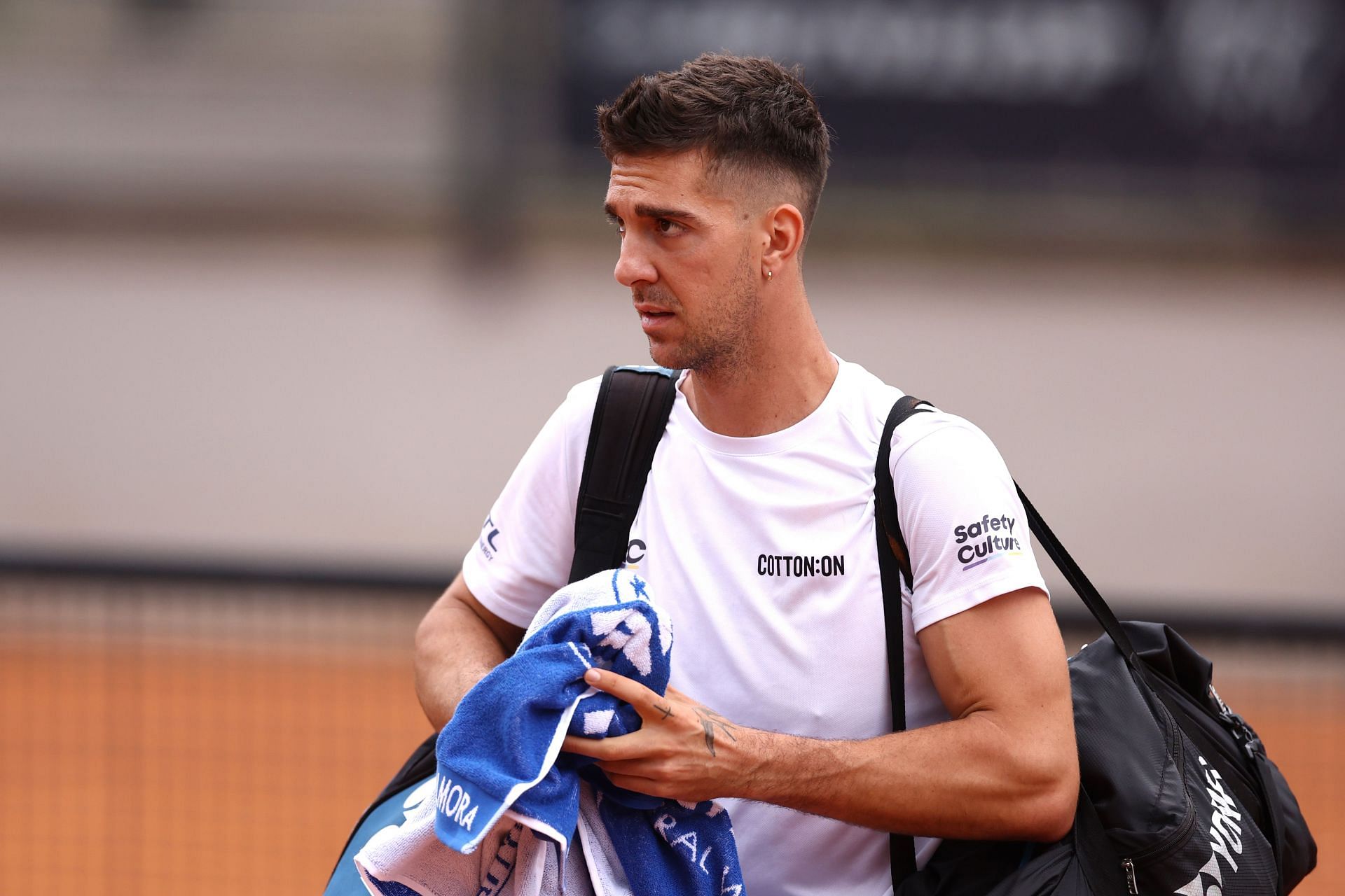 Kokkinakis is making his Rome debut